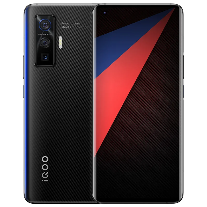 Оригинальный vivo iQOO 5 Pro 8 Гб 256 ГБ Snapdragon 865 5G мобильный телефон 120 Вт Быстрая зарядка