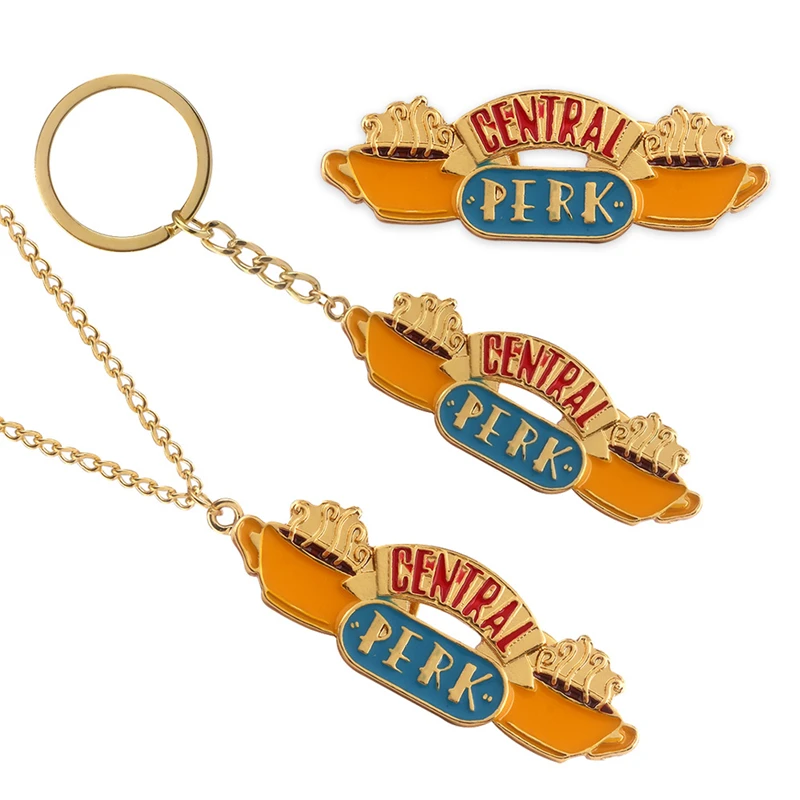 TV Series Friends Keychain Central Perk Coffee Time Metal pendant Key chain car keyring Christmas Gifts for Friends keys holder
TV Series Friends Keychain Central Perk Coffee Time Metal pendant Key chain car keyring Christmas Gifts for Friends keys holder