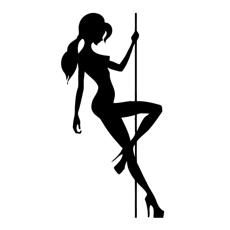 Виниловая графическая наклейка Langru 8 5 см х 16 7 для девушек танцев на Пилоне Jdm |