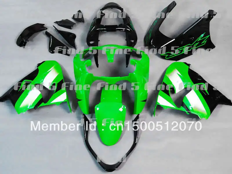 High Quality Green White Black For KAWASAKI ZX9R 00 01 ZX 9R 00-01 ZX-9R 2000 2001 2000-2001 ABS Fairing Kit
High Quality Green White Black For KAWASAKI ZX9R 00 01 ZX 9R 00-01 ZX-9R 2000 2001 2000-2001 ABS Fairing Kit