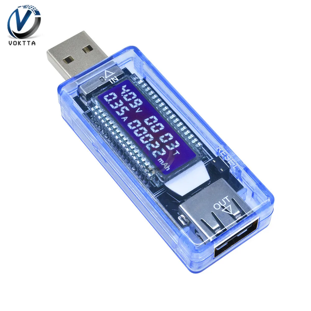 USB тестер для внешнего аккумулятора 3 5 7 в 0 А|Измерители напряжения| |