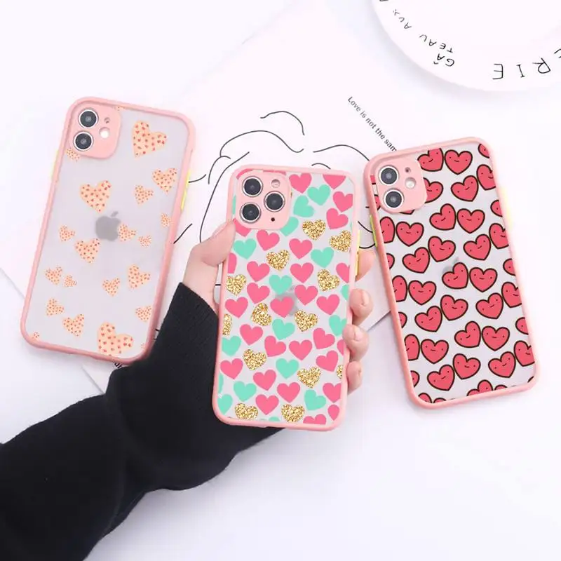 Love Heart Phone Case for iPhone 11 12 13 mini pro XS MAX 8 7 6 6S Plus X 5S SE 2020 XR case
Love Heart Phone Case for iPhone 11 12 13 mini pro XS MAX 8 7 6 6S Plus X 5S SE 2020 XR case