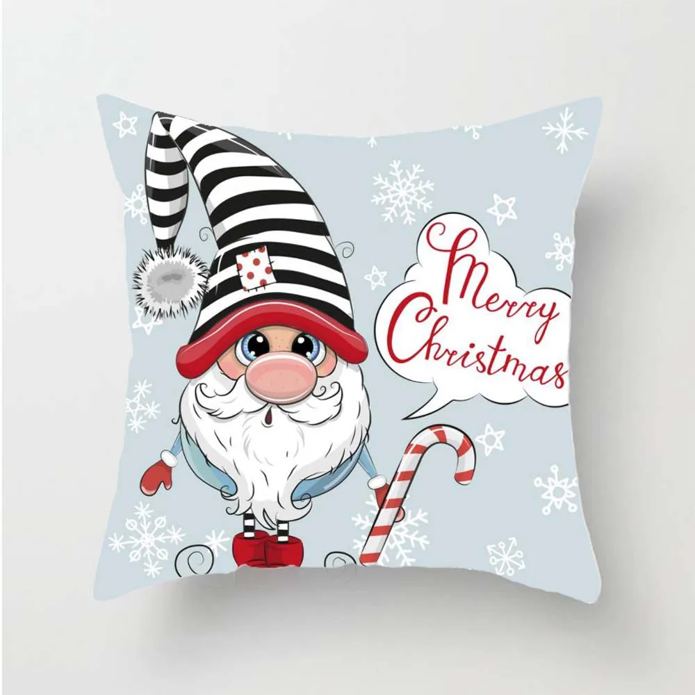 New Fashion Christmas Decor Pillow covers Polyester Printing Cartoon Snowman Throw pillow Home Sofa car Printing Cushion Cover
New Fashion Christmas Decor Pillow covers Polyester Printing Cartoon Snowman Throw pillow Home Sofa car Printing Cushion Cover
