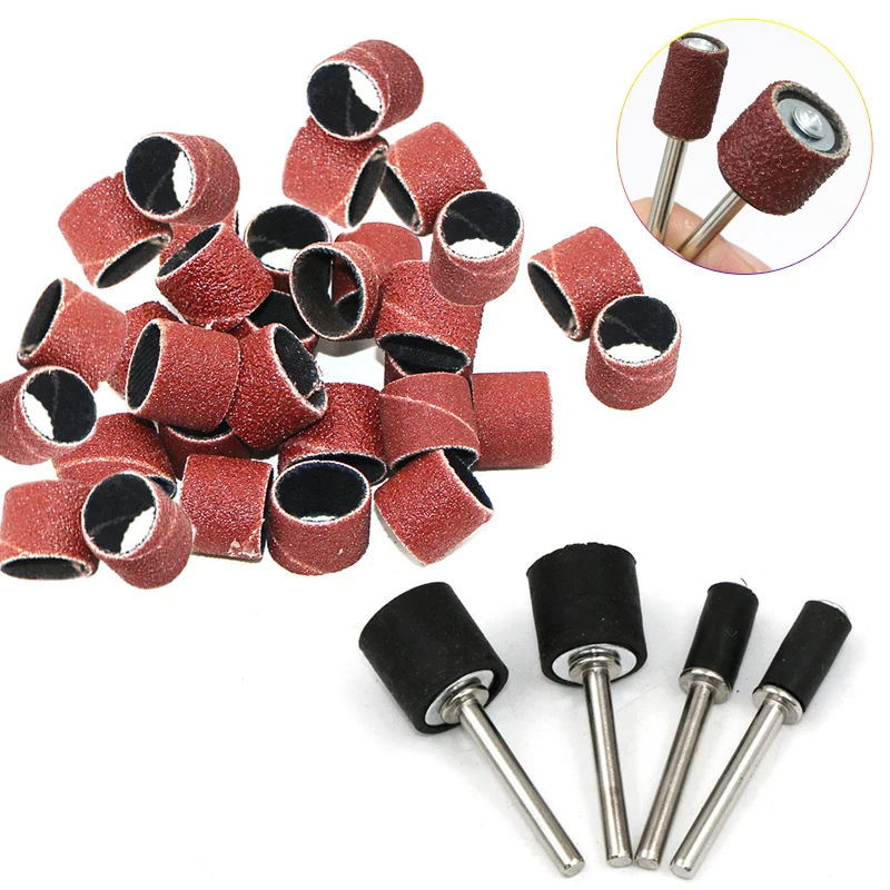 108pcs Dedicated Sanding Ring Grinding Head Polisher Sandpaper Circle Sand Circle for Nuclear Carving Wood Metal Plastic Jade 
108pcs Dedicated Sanding Ring Grinding Head Polisher Sandpaper Circle Sand Circle for Nuclear Carving Wood Metal Plastic Jade