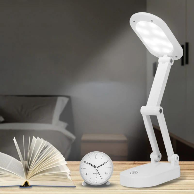 D2 Foldable Table Lamp Light for Students Stepless dimming 1200mAh Rechargeable Battery Reading Desk Lamp Lamps Table Light Gift
D2 Foldable Table Lamp Light for Students Stepless dimming 1200mAh Rechargeable Battery Reading Desk Lamp Lamps Table Light Gift