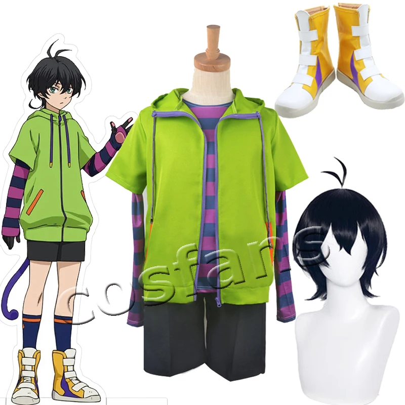 SK8 the Infinity Anime Miya Chinen Cosplay Hooded Zipper Costume Short Wig Hoodie Jacket Tail Party Outfits SK Eight Suit Shoes
SK8 the Infinity Anime Miya Chinen Cosplay Hooded Zipper Costume Short Wig Hoodie Jacket Tail Party Outfits SK Eight Suit Shoes