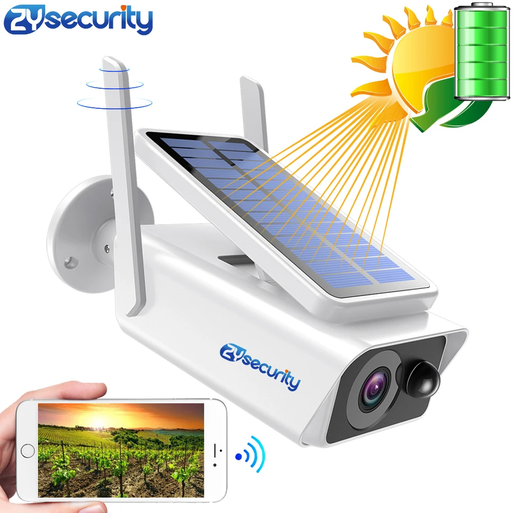 HD 1080P Solar WiFi Camera Outdoor IR Night Vision Two-Way Audio PIR Detect Alarm Wireless Battery Rechargeable CCTV IP Camera
HD 1080P Solar WiFi Camera Outdoor IR Night Vision Two-Way Audio PIR Detect Alarm Wireless Battery Rechargeable CCTV IP Camera
