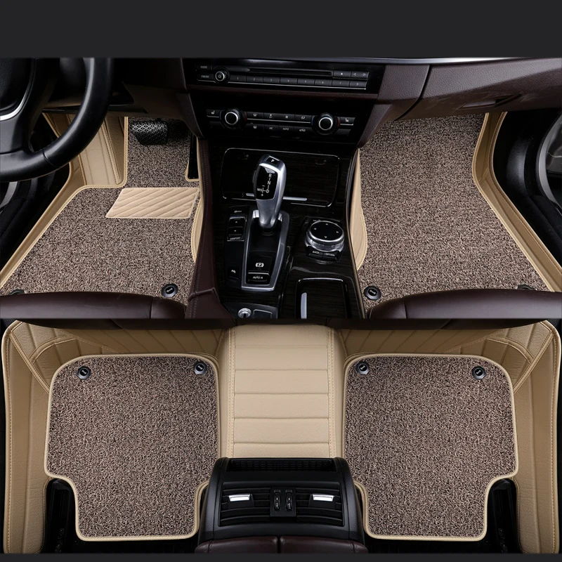Custom Car floor Mats For Subaru XV BRZ Forester Outback Impreza Legacy Car left steering wheel Auto Double foot mats
Custom Car floor Mats For Subaru XV BRZ Forester Outback Impreza Legacy Car left steering wheel Auto Double foot mats