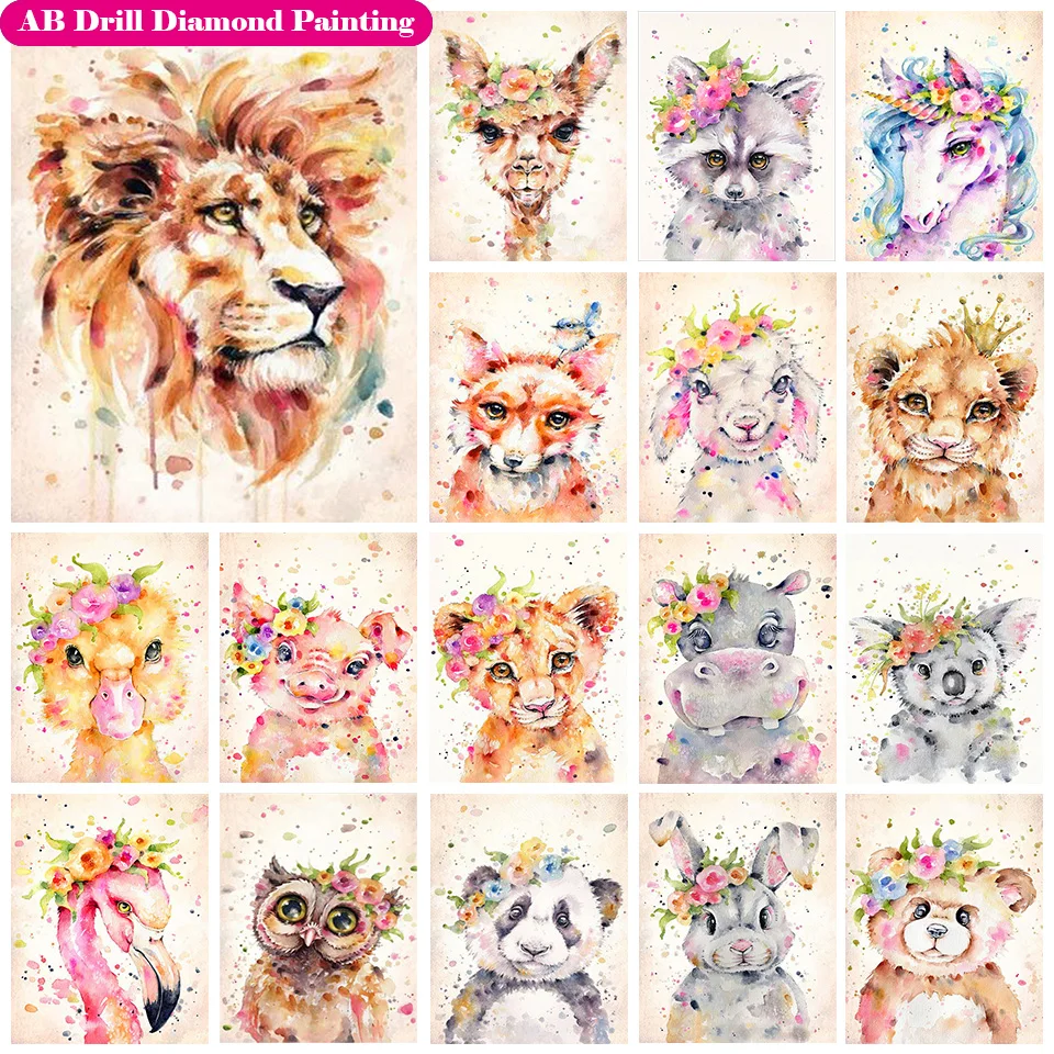 YIMEIDO Color Animal AB Diamond Painting Kits Zipper Bag Handmade DIY Lion Panda Unicorn Koala Pig Flower Diamonds Embroidery
YIMEIDO Color Animal AB Diamond Painting Kits Zipper Bag Handmade DIY Lion Panda Unicorn Koala Pig Flower Diamonds Embroidery