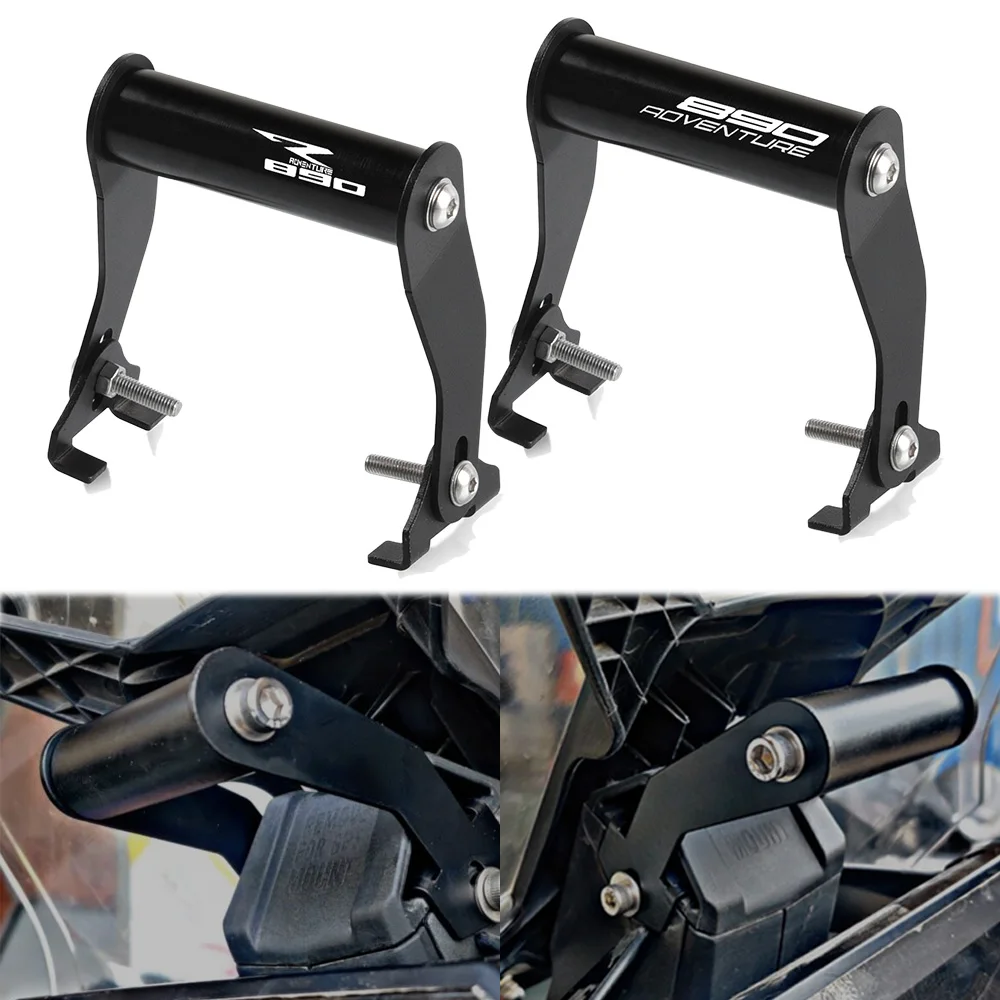 NEW For 890ADV R 890 Adventure R 2020 2021 Motorcycle GPS Smartphone Holder Windshied Mount Phone Navigation Bracket Holder
NEW For 890ADV R 890 Adventure R 2020 2021 Motorcycle GPS Smartphone Holder Windshied Mount Phone Navigation Bracket Holder