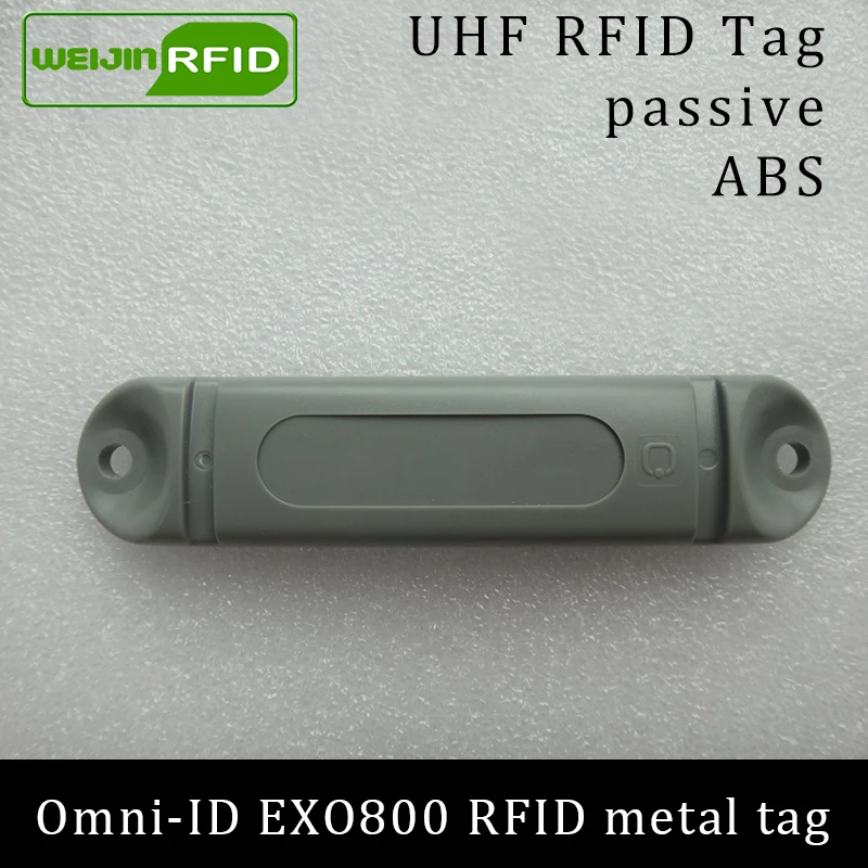 UHF RFID Метка omni ID EXO 800 EXO800 915 МГц 868 Impinj Monza4QT EPCC1G2 6C Прочная ABS смарт карта Пассивная