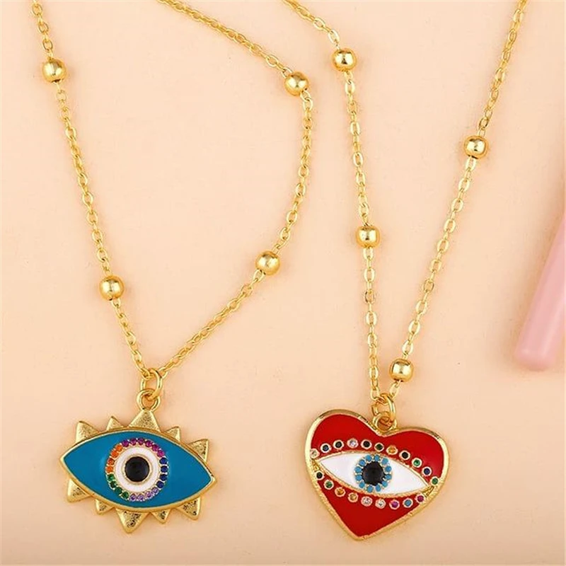 Trendy Evil Eye/Eye of Horus/Greek eye Charms Inlaid AAA Cubic Zircon Charm Pendants For Women DIY Jewelry Finding Accessories
Trendy Evil Eye/Eye of Horus/Greek eye Charms Inlaid AAA Cubic Zircon Charm Pendants For Women DIY Jewelry Finding Accessories
