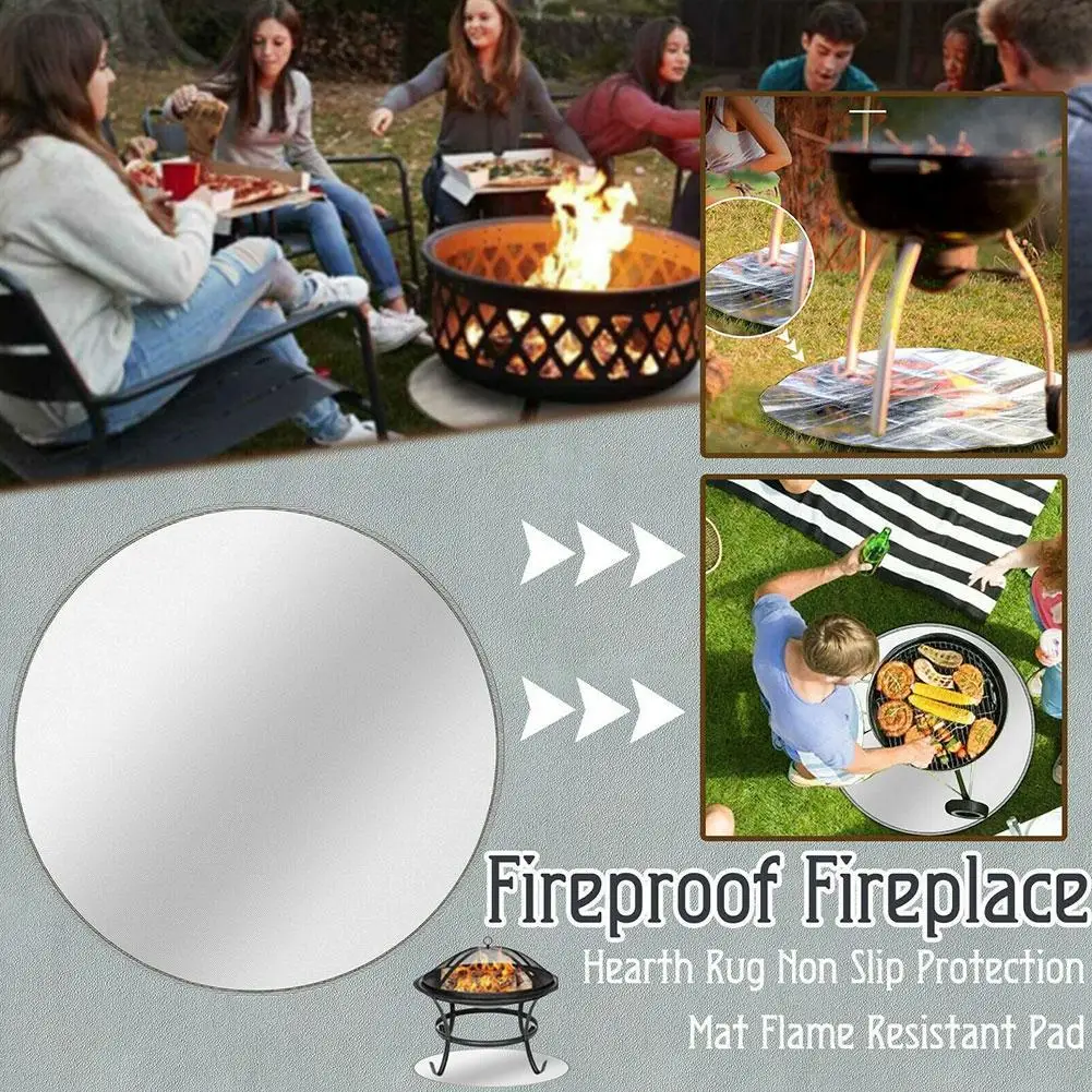 1pcs Newest Round Under Grill Mat Large 36-inch Diameter For Outdoor Tools Mat Sheets Use Resistance Heat Fireproof Grillin P3Q2 
1pcs Newest Round Under Grill Mat Large 36-inch Diameter For Outdoor Tools Mat Sheets Use Resistance Heat Fireproof Grillin P3Q2