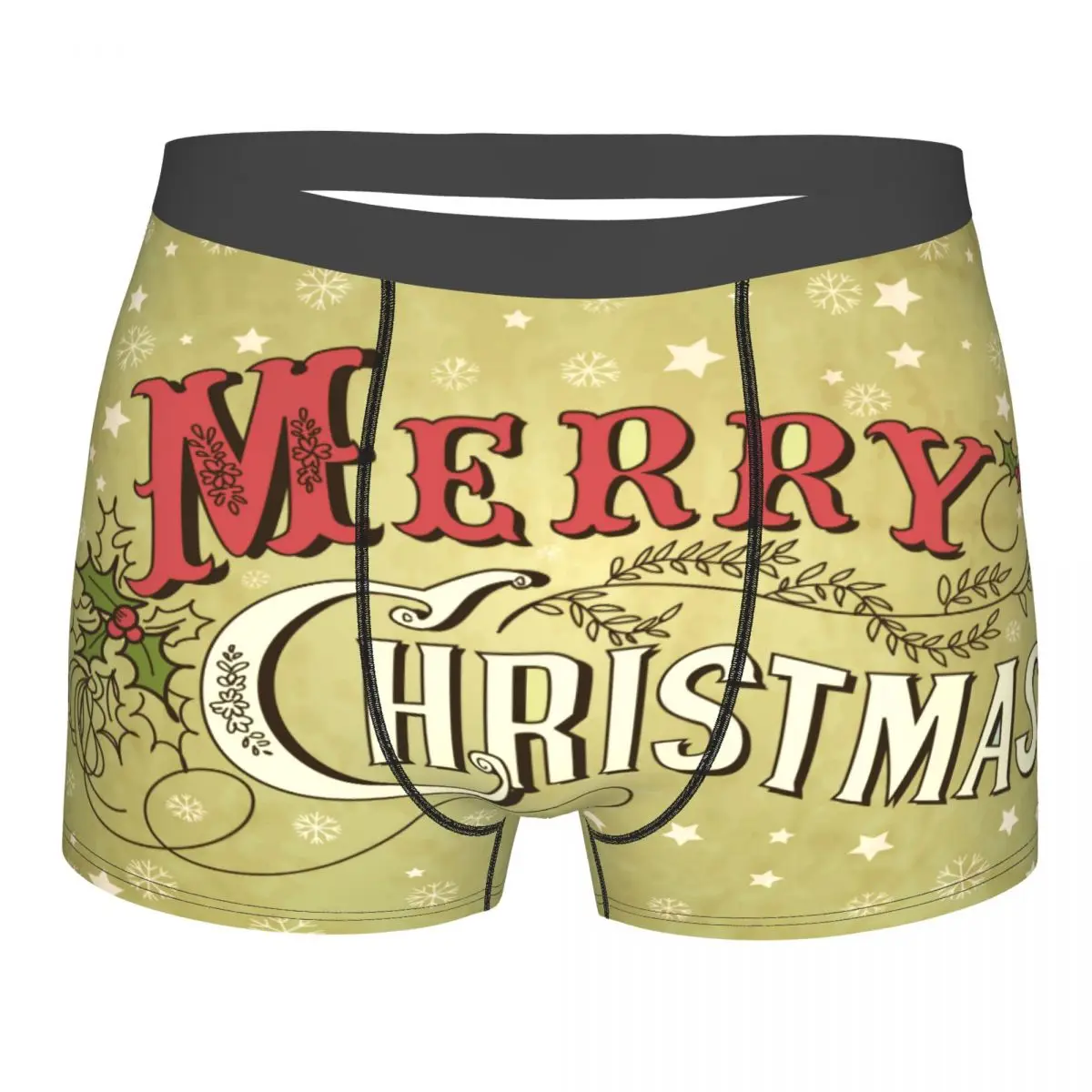 Мужские удобные трусы Boxershort, комплект нижнего белья с надписью на Рождество, мужские боксеры
Мужские удобные трусы Boxershort, комплект нижнего белья с надписью на Рождество, мужские боксеры