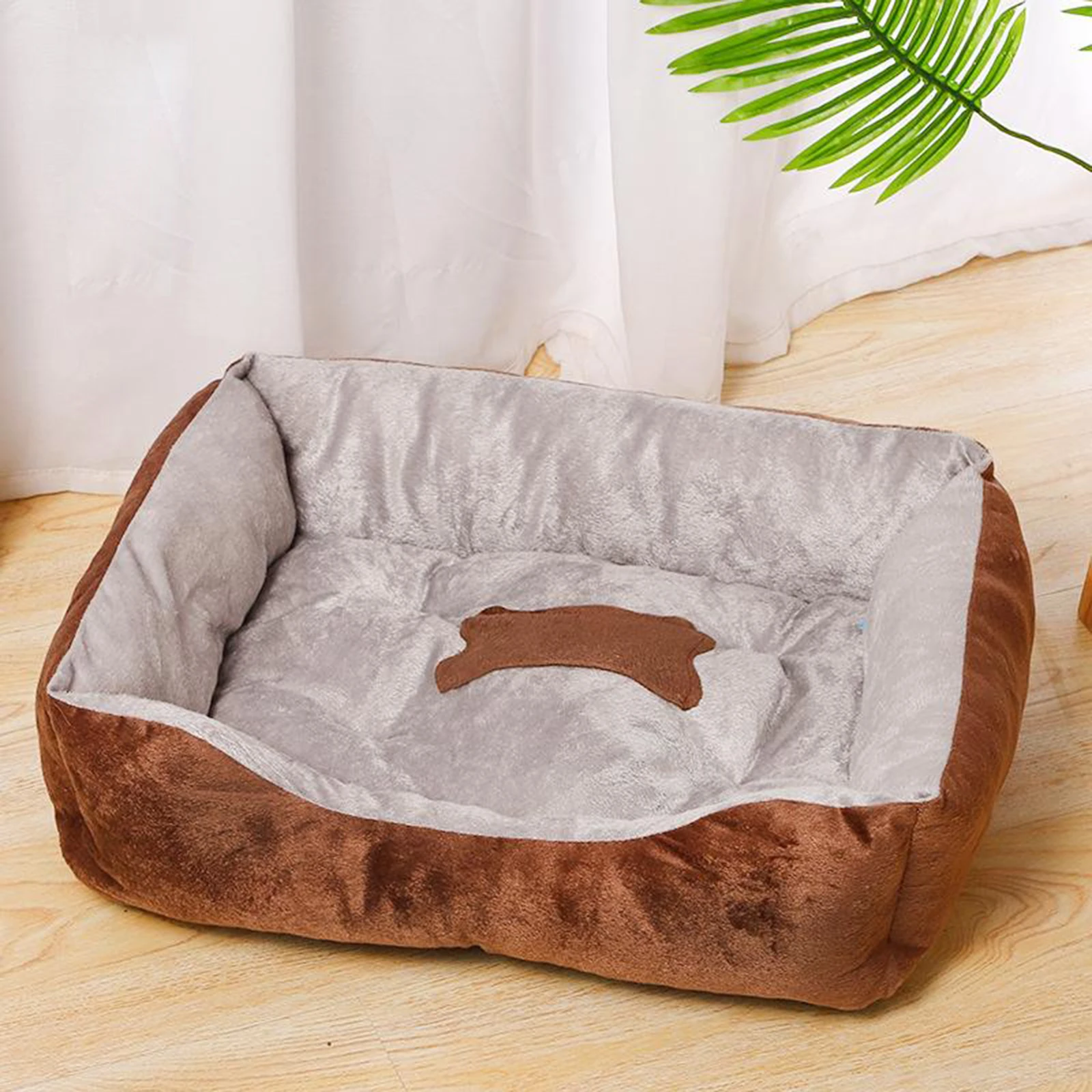 Square Cat Dog Beds, Soft Plush Pet Bedding Winter Warm Sleeping Pet Calming Bed House Nest Cushion for Puppy Dogs/Cats 
Square Cat Dog Beds, Soft Plush Pet Bedding Winter Warm Sleeping Pet Calming Bed House Nest Cushion for Puppy Dogs/Cats