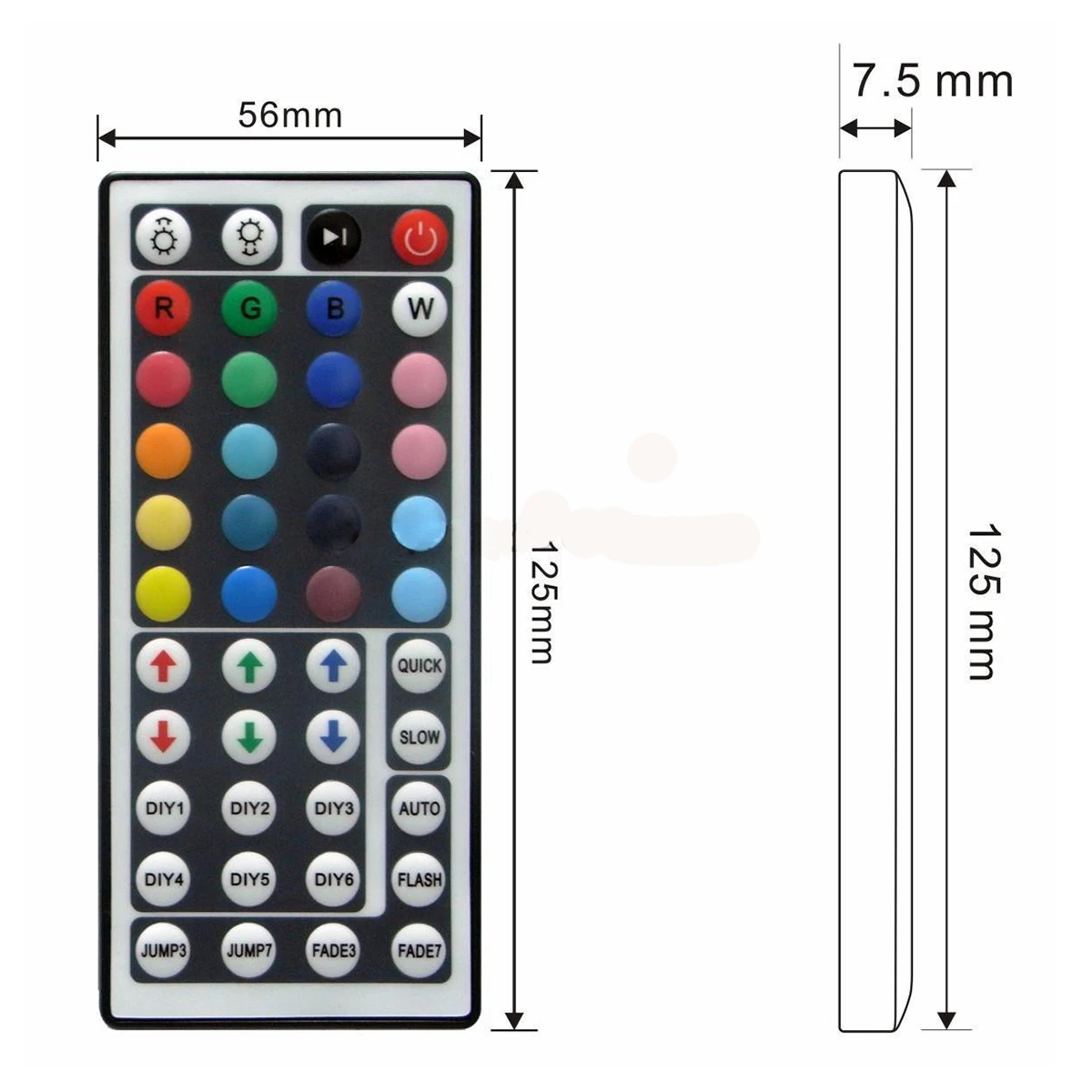 24/44Key RGB Remote Controller With 2pcs 4PIN Female RGB Splitter Cable For Flexible LED Strip 3528 5050 RGB LED Tape Light
24/44Key RGB Remote Controller With 2pcs 4PIN Female RGB Splitter Cable For Flexible LED Strip 3528 5050 RGB LED Tape Light