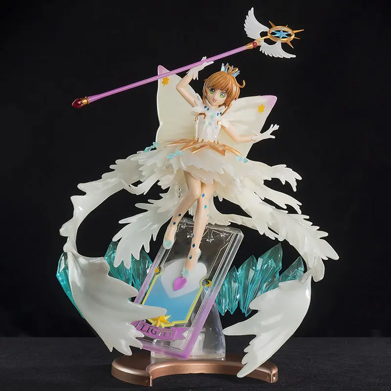 Аниме-карточка Captor Sakura, фигурка Kinomoto Sakura, прозрачная карточка, экшн-игрушки, Коллекционная модель, игрушки, подарки
Аниме-карточка Captor Sakura, фигурка Kinomoto Sakura, прозрачная карточка, экшн-игрушки, Коллекционная модель, игрушки, подарки