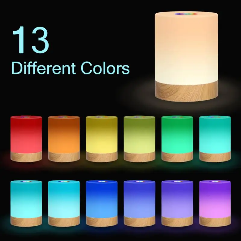 USB Rechargeable Touching &Remote Control Bedside Light Dimmable Table Lamp White & RGB Night Light For Living Room
USB Rechargeable Touching &Remote Control Bedside Light Dimmable Table Lamp White & RGB Night Light For Living Room