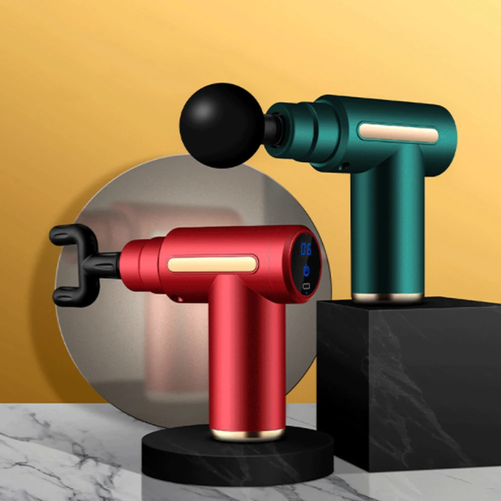 Deep Tissue Muscle Massage Gun Body Shoulder Back Neck Massager Exercising Athletes Relaxation Slimming Shaping Pain Relief
Deep Tissue Muscle Massage Gun Body Shoulder Back Neck Massager Exercising Athletes Relaxation Slimming Shaping Pain Relief