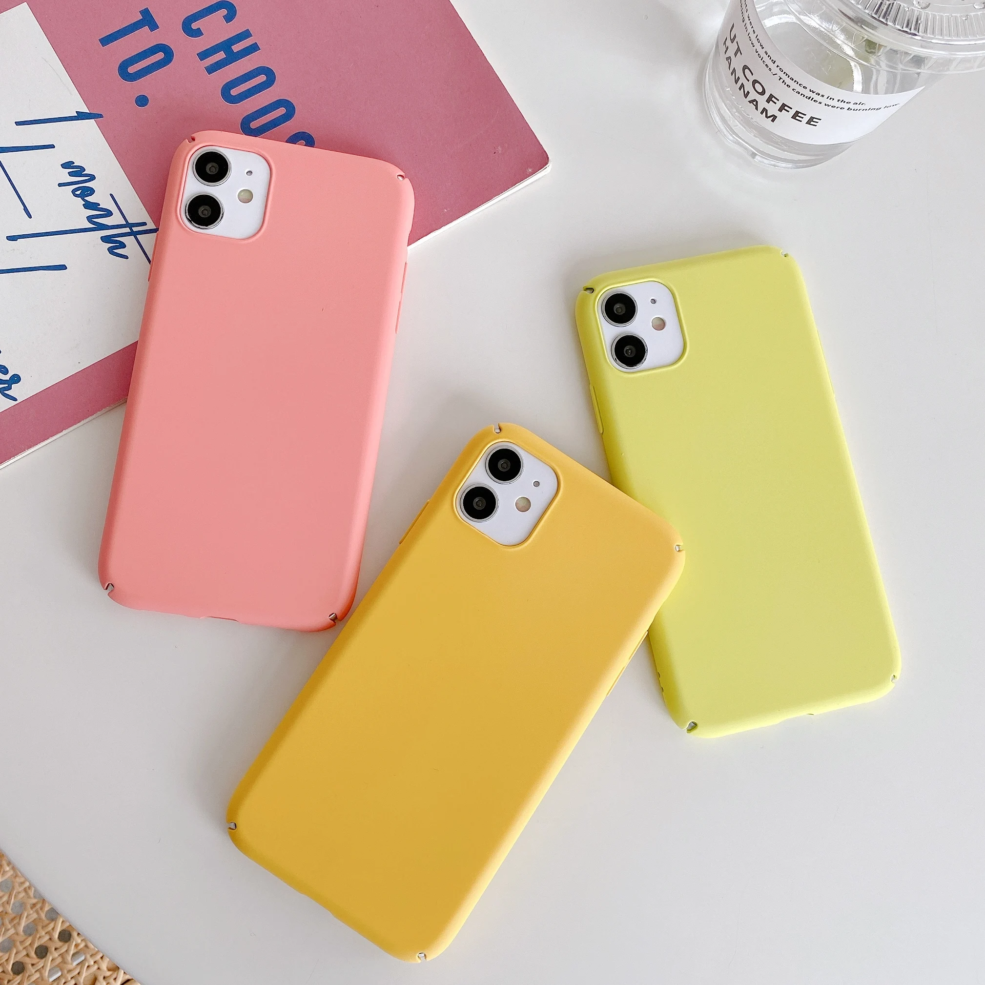 Hard shell Pure color Phone case For iPhone 11 11 Pro 11 Pro Max 6 6S 7 8 Plus X XR XS Max case
Hard shell Pure color Phone case For iPhone 11 11 Pro 11 Pro Max 6 6S 7 8 Plus X XR XS Max case