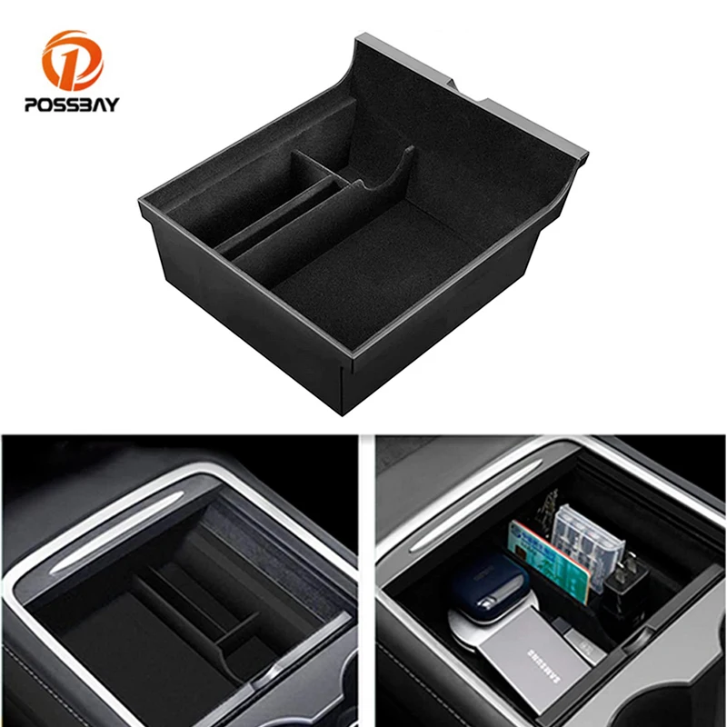 Car Center Armrest Console Storage Box ABS Black Stowing Tidying Organizer Auto Interior Accessories for Tesla Model 3 / Y 2021
Car Center Armrest Console Storage Box ABS Black Stowing Tidying Organizer Auto Interior Accessories for Tesla Model 3 / Y 2021