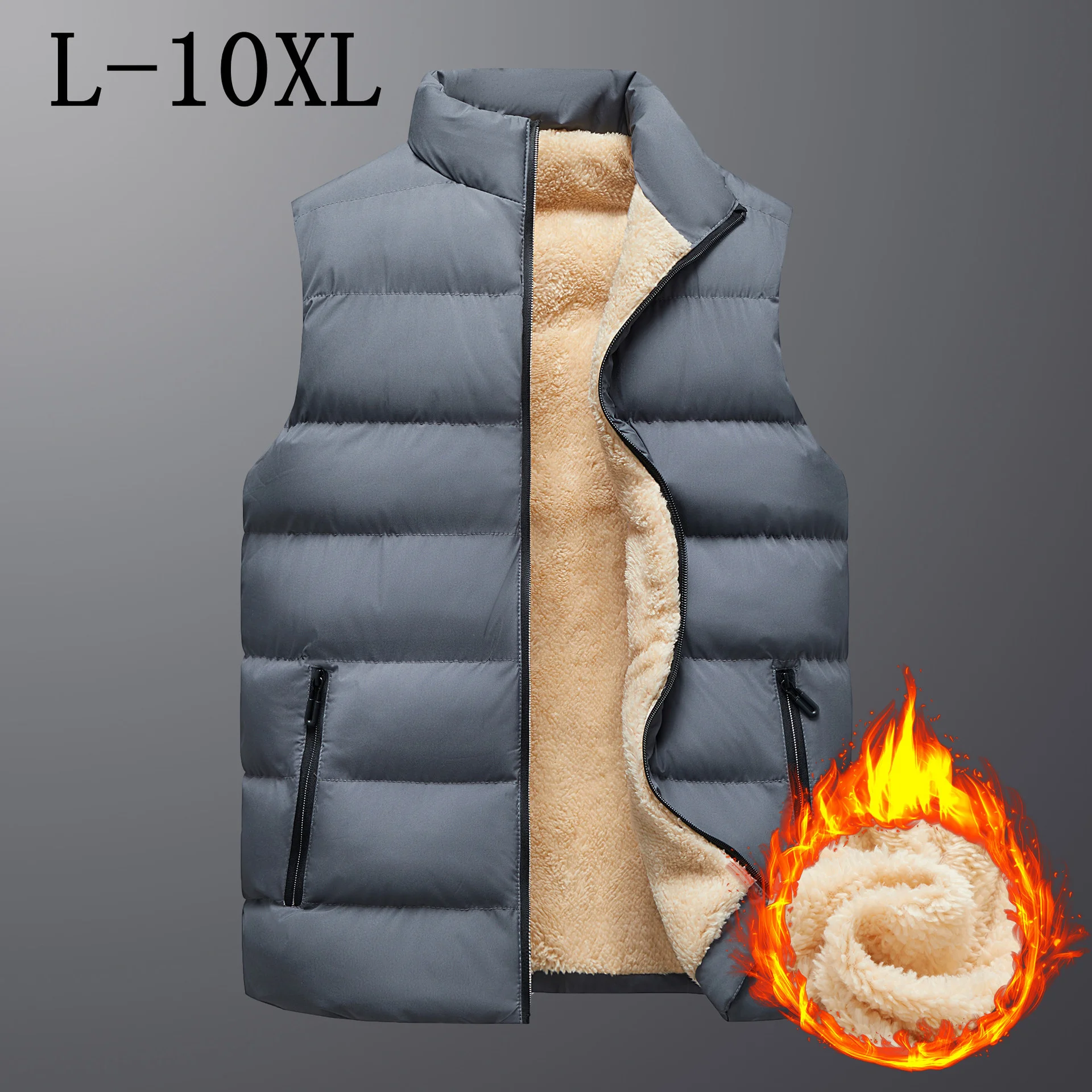 2021 New Fashion Brand Men Jacket Winter Vest for Down Cotton Sleeveless Jacket Waistcoat Man Big Size 10xl Warm Mens Coat
2021 New Fashion Brand Men Jacket Winter Vest for Down Cotton Sleeveless Jacket Waistcoat Man Big Size 10xl Warm Mens Coat