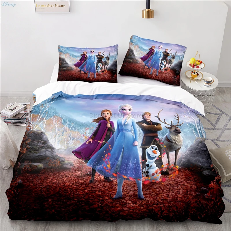 Disney Frozen Cartoon Bedding Set Anna Elsa Duvet Cover Set with Pillowcase for Boys/Girls/Adults Gift Twin Full Queen King Size
Disney Frozen Cartoon Bedding Set Anna Elsa Duvet Cover Set with Pillowcase for Boys/Girls/Adults Gift Twin Full Queen King Size