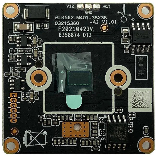 Потолочная купольная IP-камера NT98562 + SC401AI 4/3 Мп со встроенным микрофоном аудио H.265