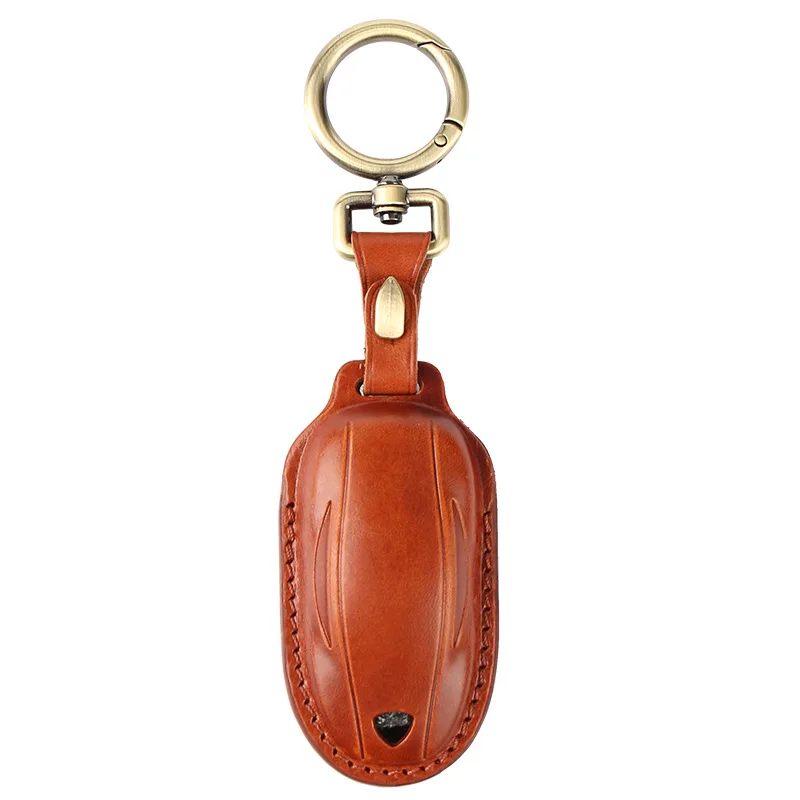 Real Geunine Leather Car Key Case For Tesla Model S Model 3 Model X Key Holder Cover Protect car Accessories
Real Geunine Leather Car Key Case For Tesla Model S Model 3 Model X Key Holder Cover Protect car Accessories