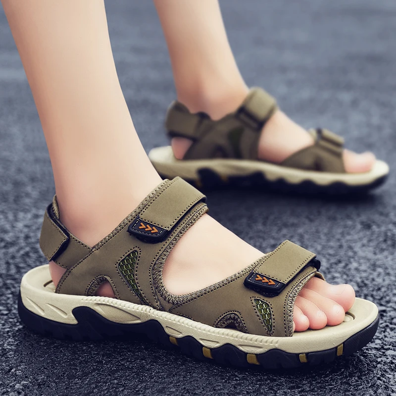 Men Summer Sandals Mens Leather Sandles Gladiator Sandals Summer For Men Sandalia Masculina De Praia Outdoor Platform Shoes
Men Summer Sandals Mens Leather Sandles Gladiator Sandals Summer For Men Sandalia Masculina De Praia Outdoor Platform Shoes