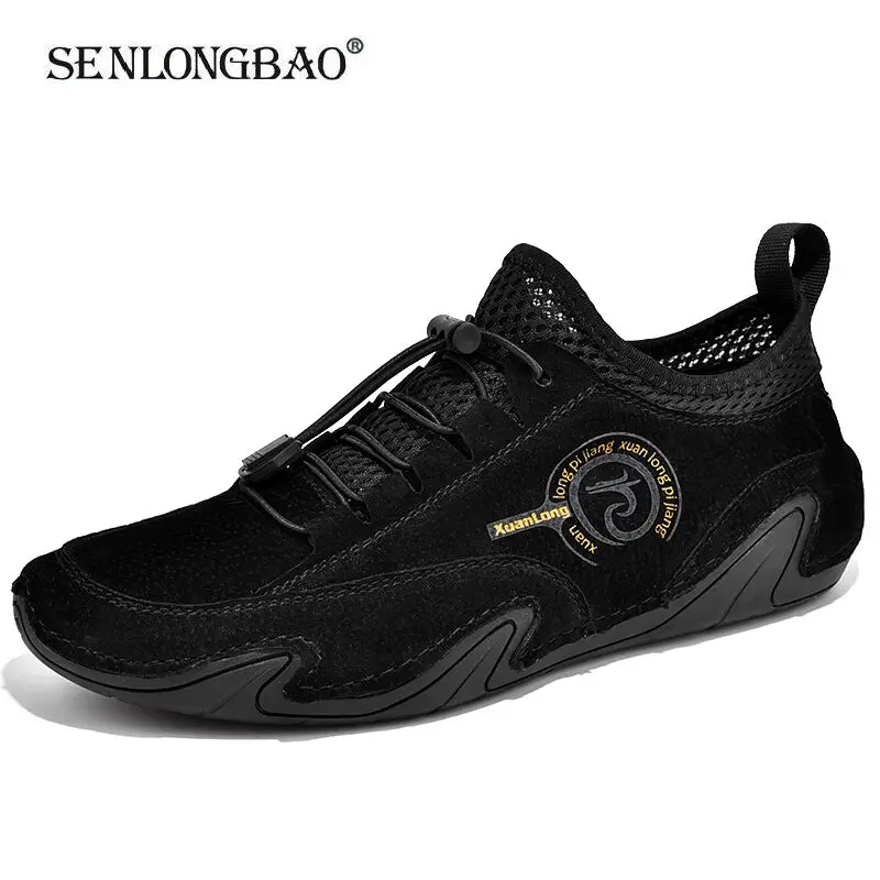Men Casual Shoes Genuine Leather Breathable Men's Shoes Outdoor Men's Sneakers Suede Non-slip Men's Driving Shoes Walking Flat
Men Casual Shoes Genuine Leather Breathable Men's Shoes Outdoor Men's Sneakers Suede Non-slip Men's Driving Shoes Walking Flat