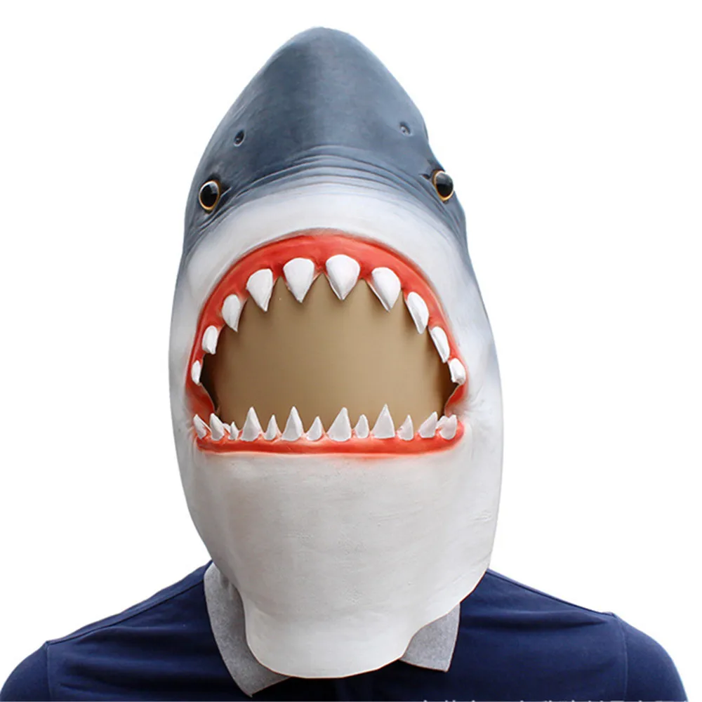 Movie Megalodon Latex Mask Masquerade Halloween Full Face Sea Animal Great White Shark Mask New Year Party Decoration Headdress
Movie Megalodon Latex Mask Masquerade Halloween Full Face Sea Animal Great White Shark Mask New Year Party Decoration Headdress