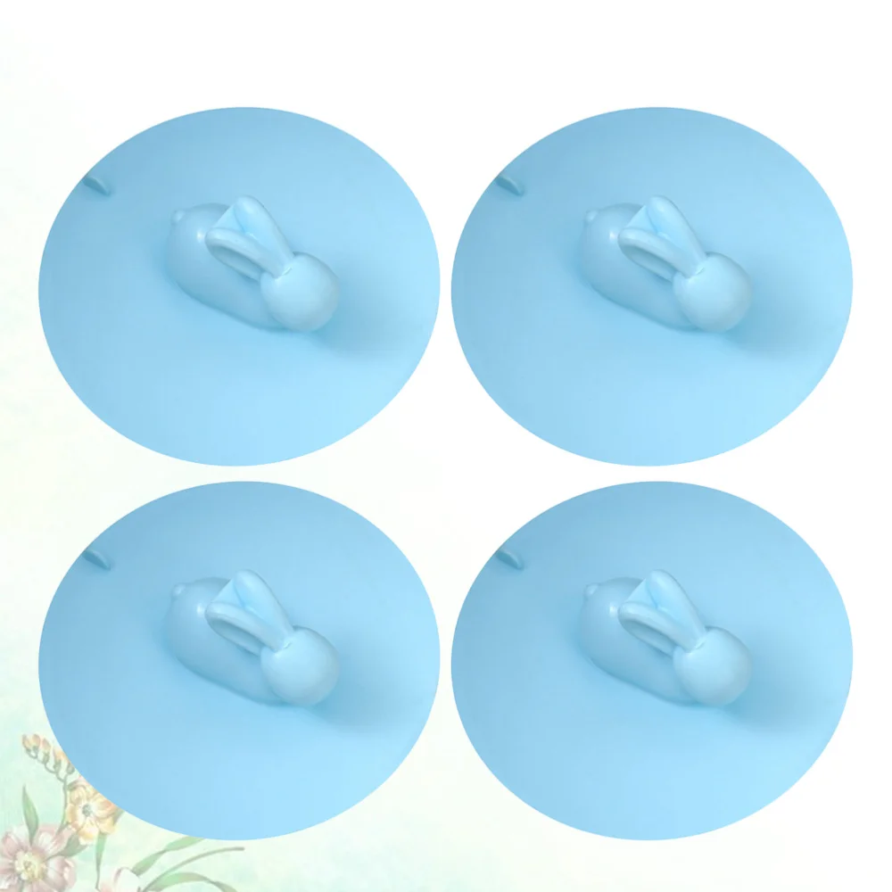 4pcs Rabbit Design Floor Drain Plug Bathtub Stopper Silicone Sealing Sink Stopper (Blue, 15cm)
4pcs Rabbit Design Floor Drain Plug Bathtub Stopper Silicone Sealing Sink Stopper (Blue, 15cm)
