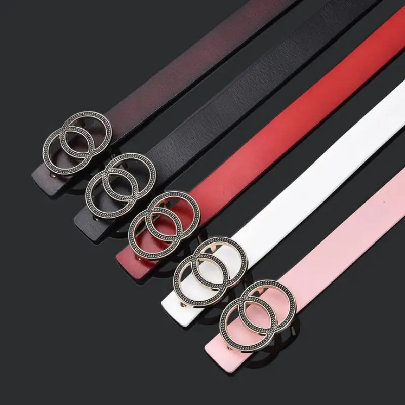 Children's Belt High Quality Women's Genuine Leather Luxury Designer Waistband Metal Buckle Jeans Decorative Waist Belts 2.3cm
Children's Belt High Quality Women's Genuine Leather Luxury Designer Waistband Metal Buckle Jeans Decorative Waist Belts 2.3cm