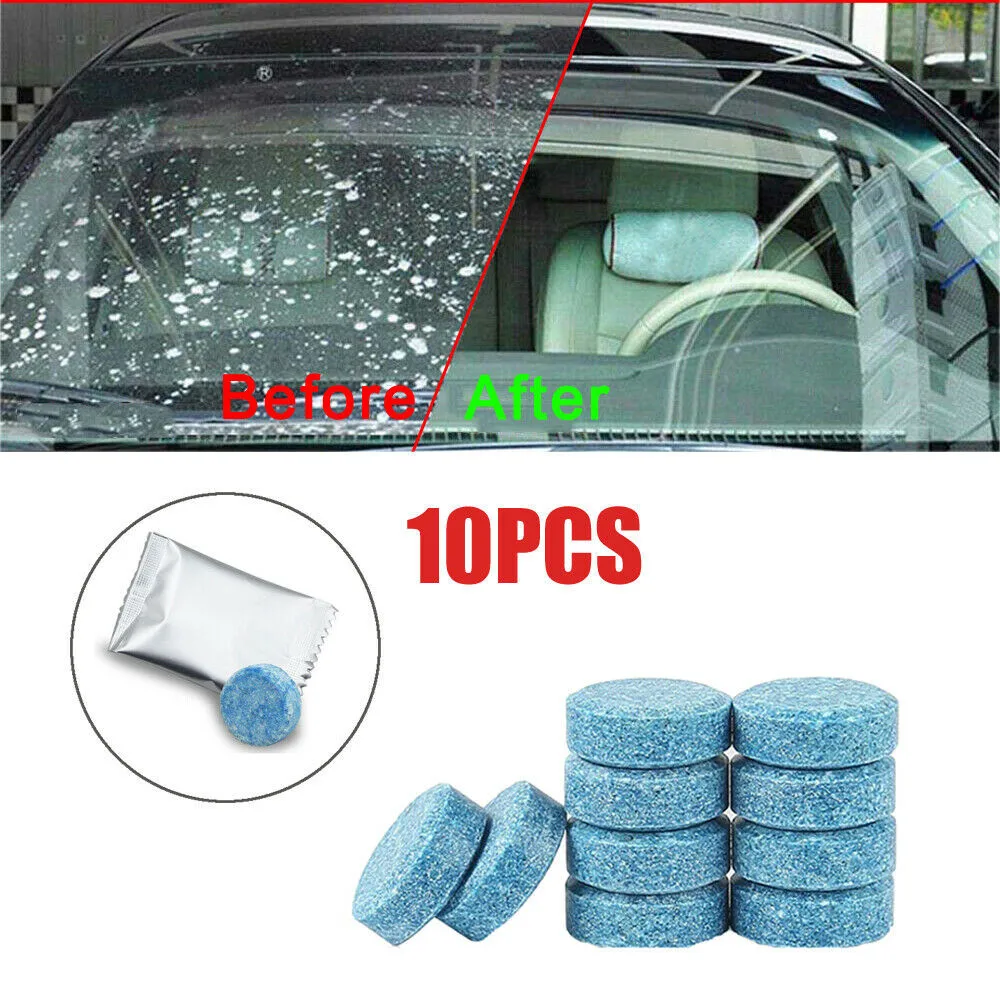 Windshield Effervescent Tablets 10pcs Accessory Car Cleaning Replacement Universal
Windshield Effervescent Tablets 10pcs Accessory Car Cleaning Replacement Universal