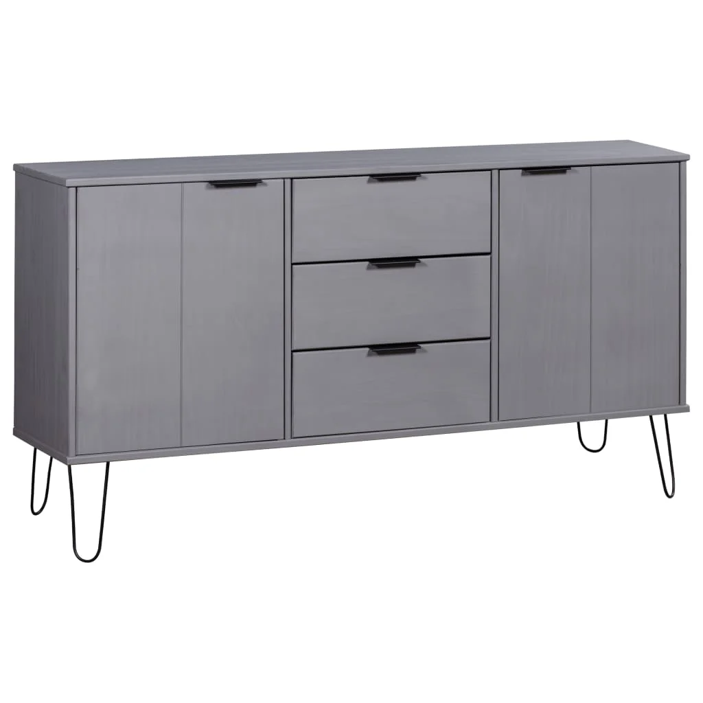 Sideboard "New York Range" Gray Solid Pine Wood
Sideboard "New York Range" Gray Solid Pine Wood
