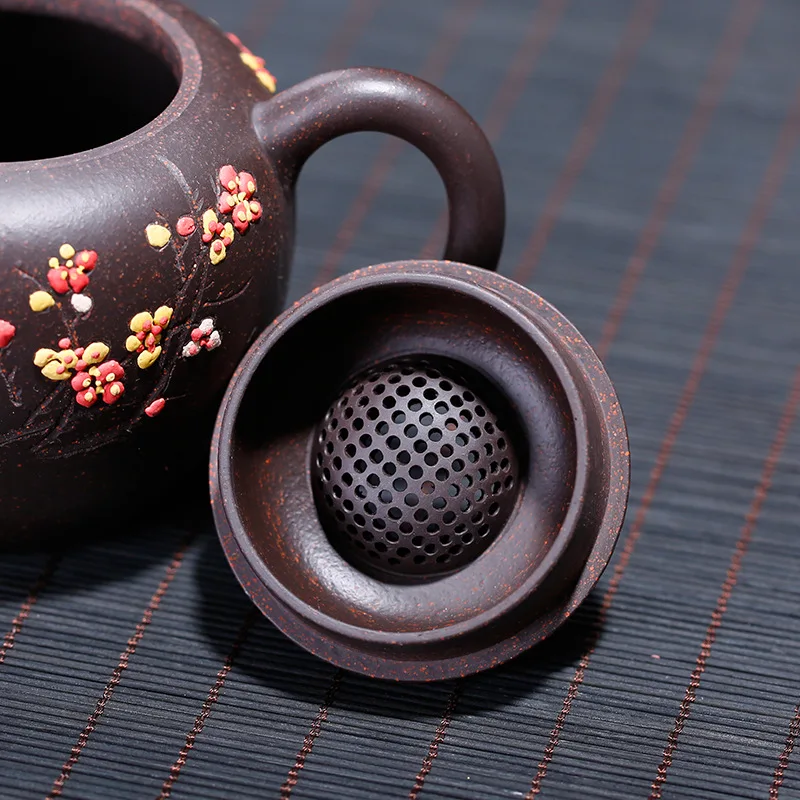 Black gold sand purple sand fair pot raw ore black red mud fair cup plum blossom mud painted purple sand filter mesh Cao Zhigang
Black gold sand purple sand fair pot raw ore black red mud fair cup plum blossom mud painted purple sand filter mesh Cao Zhigang