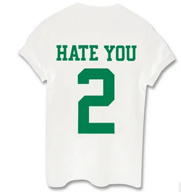 Femme Girls 2020 Mujer Tops Streetwear Short Sleeve T Shirt Plus Size 4XL T Shirt Women HATE YOU 2 Letter Printed Tee Shirt
Femme Girls 2020 Mujer Tops Streetwear Short Sleeve T Shirt Plus Size 4XL T Shirt Women HATE YOU 2 Letter Printed Tee Shirt