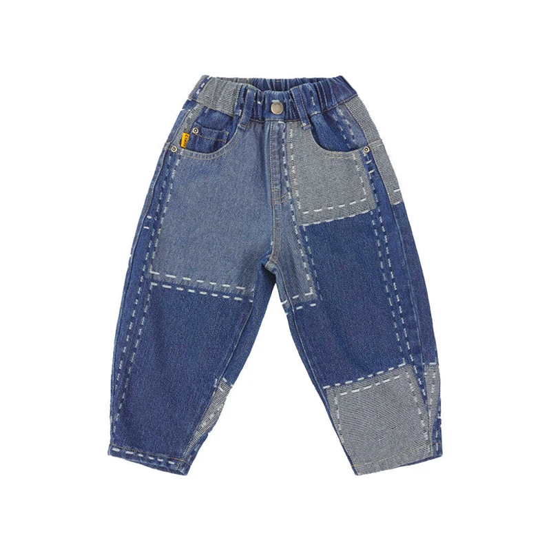 Boys Patchwork Jeans for Spring and Autumn Denim Long Pants Street Style Children Trousers
Boys Patchwork Jeans for Spring and Autumn Denim Long Pants Street Style Children Trousers