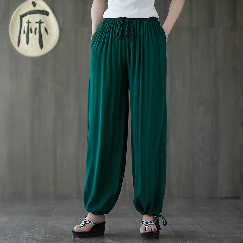 WLLWLP Summer High Waist Lace-up Straight Casual Pants Women Solid Color Tie Feet Loose All-match Trousers A029
WLLWLP Summer High Waist Lace-up Straight Casual Pants Women Solid Color Tie Feet Loose All-match Trousers A029