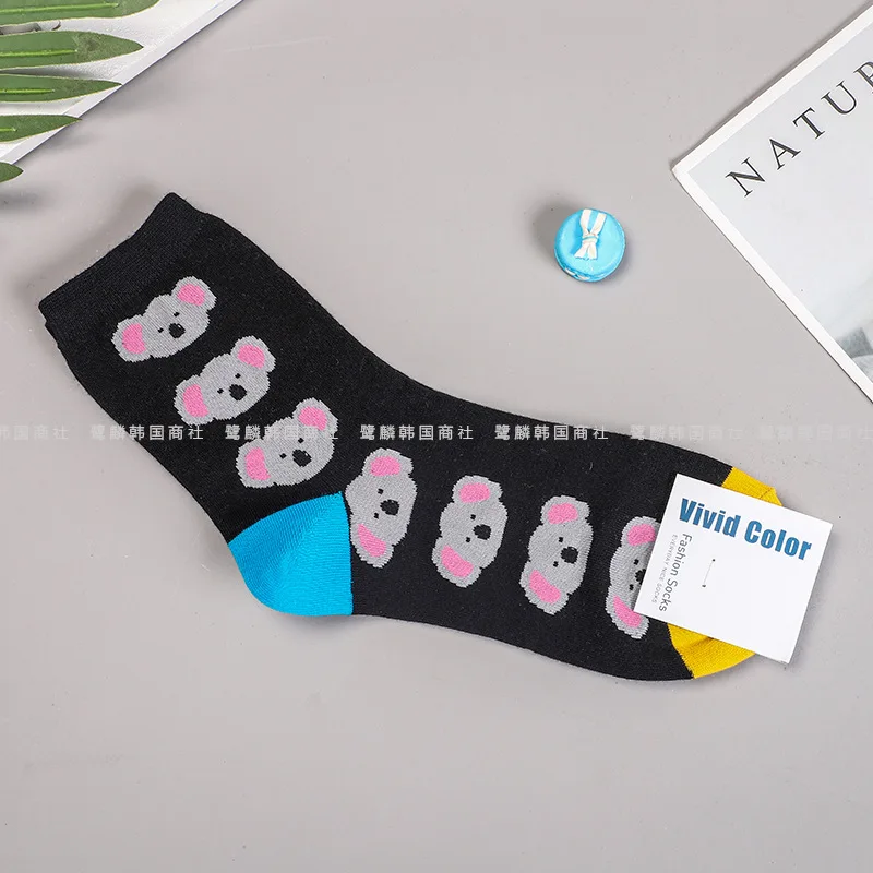 Cartoon Woman Sock Animal Socks for Women Koala Bear Casual Crew Sox Couples Cotton Autumn Winter Cute Funny Korean Ins Sokken 
Cartoon Woman Sock Animal Socks for Women Koala Bear Casual Crew Sox Couples Cotton Autumn Winter Cute Funny Korean Ins Sokken