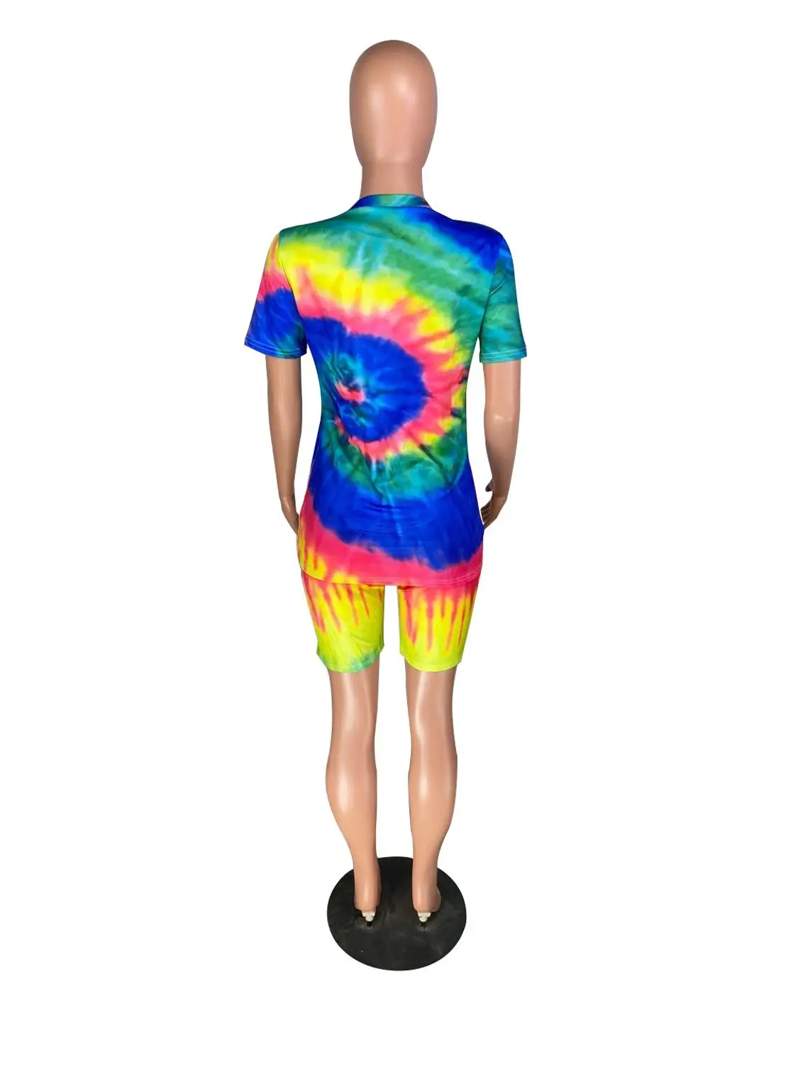 Europe's new casual lip print fashion two-piece summer loose O-neck short-sleeved T-shirt and shorts ladies suit
Europe's new casual lip print fashion two-piece summer loose O-neck short-sleeved T-shirt and shorts ladies suit
