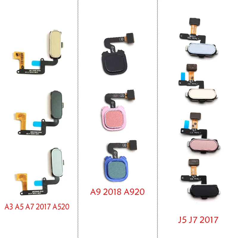 Fingerprint Sensor Home Return Key Menu Button Flex Ribbon Cable For Samsung A3 A5 A7 J5 J7 2017 A520 A9 2018 A920
Fingerprint Sensor Home Return Key Menu Button Flex Ribbon Cable For Samsung A3 A5 A7 J5 J7 2017 A520 A9 2018 A920