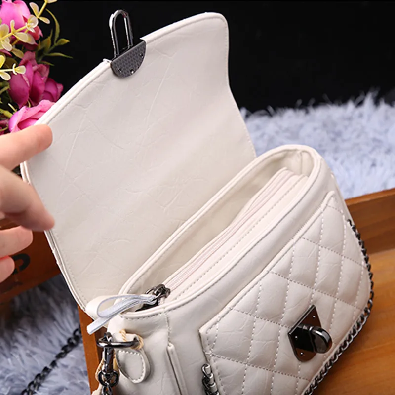 Real Cowhide 2021 New Fashion All-match Rhombic Leather Chain Shoulder Messenger Small Square Bag Purses and Handbags Sac Luxe
Real Cowhide 2021 New Fashion All-match Rhombic Leather Chain Shoulder Messenger Small Square Bag Purses and Handbags Sac Luxe