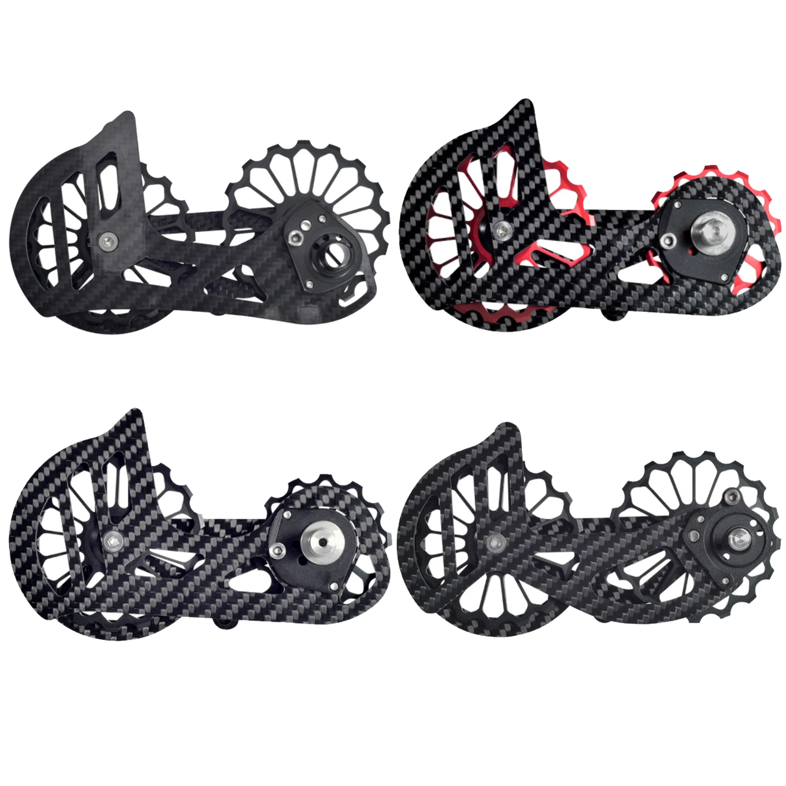 Bicycle 17T Ceramic Bearing For Shimano 6800 6870 9000 9070 8000 Carbon Fiber Rear Derailleur Aluminum Alloy Guide Wheel 
Bicycle 17T Ceramic Bearing For Shimano 6800 6870 9000 9070 8000 Carbon Fiber Rear Derailleur Aluminum Alloy Guide Wheel