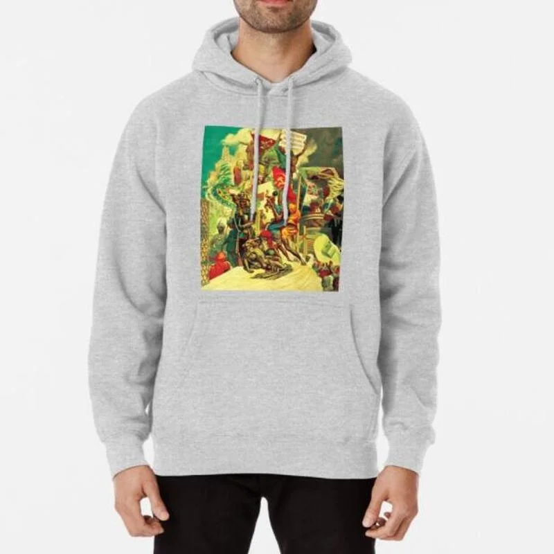 

The October Revolution, Breaking the Old Chains and Uplifting Forgotten Peoples Men Pullover Hoodie Autumn And Winter Sweatshirt