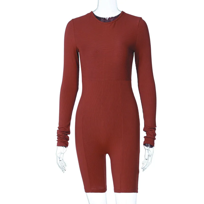 2021 Summer Sexy Playsuit Pure Color New One Piece Romper Women Knitted Slim Fit Hip Lifting Sports Yoga Jumpsuit Women Jumpsuit
2021 Summer Sexy Playsuit Pure Color New One Piece Romper Women Knitted Slim Fit Hip Lifting Sports Yoga Jumpsuit Women Jumpsuit