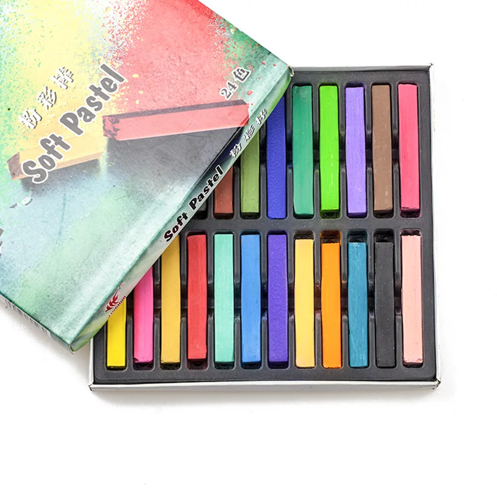 Pastel stick 6/12 /24 colors brush chalk stick art supplies student drawing pen paint drawing tool
Pastel stick 6/12 /24 colors brush chalk stick art supplies student drawing pen paint drawing tool