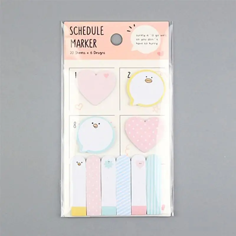 3pcs Schedule Marker Memo Pads Marker of Page Sticky Notes Message Sticker School Office Supply Stationery (Random Pattern)
3pcs Schedule Marker Memo Pads Marker of Page Sticky Notes Message Sticker School Office Supply Stationery (Random Pattern)