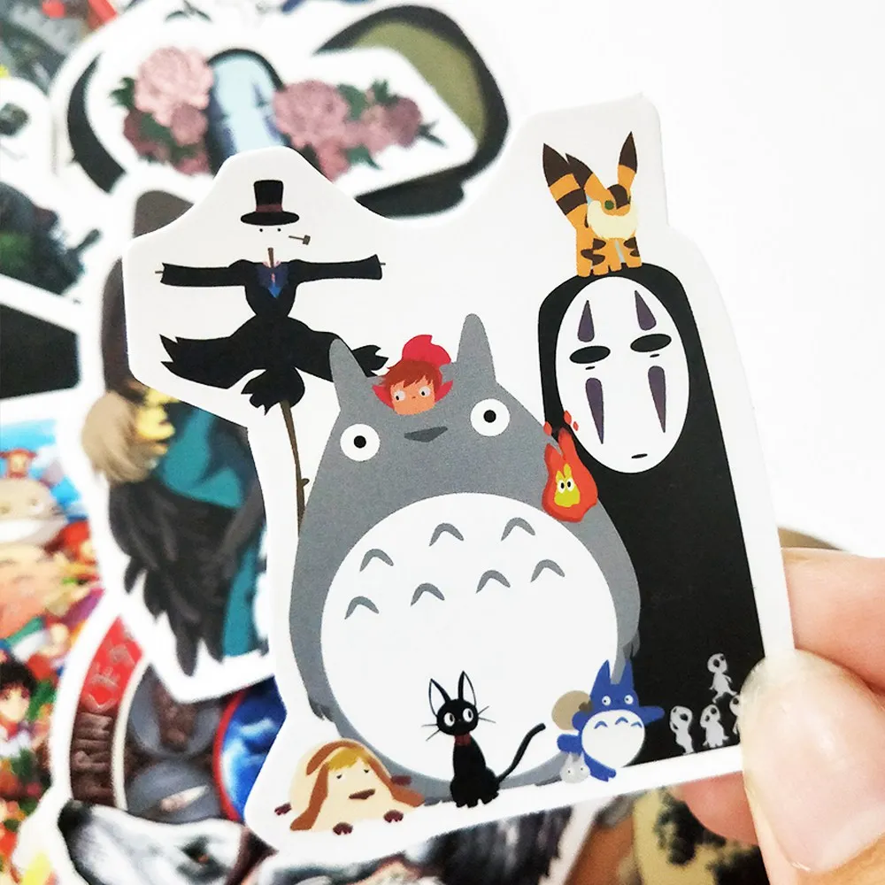 10/30/50pcs Waterproof Cartoon Totoro Spirited Away Girl Stickers Skateboard Suitcase Guitar Children Graffiti Sticker Kids Toy
10/30/50pcs Waterproof Cartoon Totoro Spirited Away Girl Stickers Skateboard Suitcase Guitar Children Graffiti Sticker Kids Toy